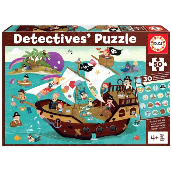 PUZZLE DETECTIVE'S 50 (EDUCA)